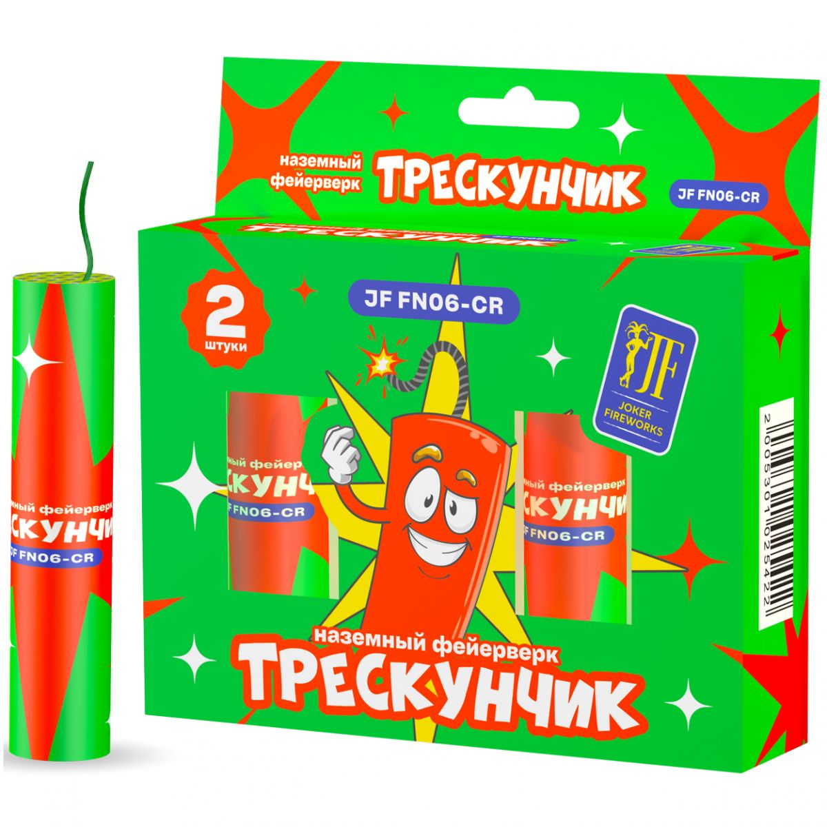 Наземный фейерверк JF FN06-CR Трескунчик