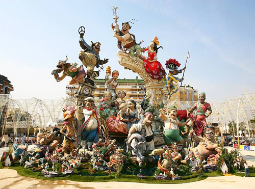 Las Fallas Валенсия