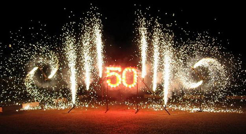 Огненные слова на юбилей