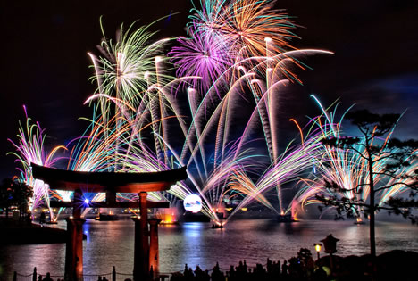 Фестиваль фейерверков Ханаби