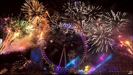 Новый год в Лондоне