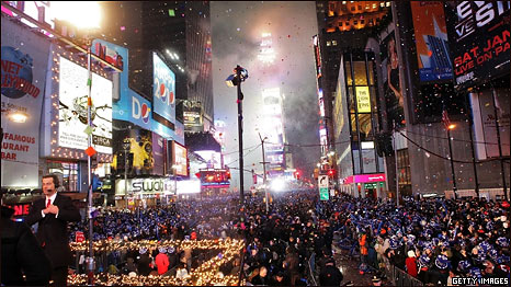 Новый год в Нью-Йорке