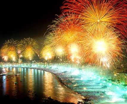 Салюты в Рио-де-Жанейро