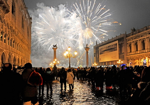 Новый год в Венеции