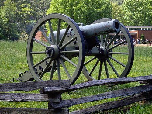 Огнестрельное орудие времен Гражданской войны в США
