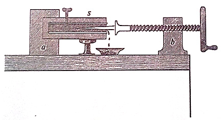 Прибор для сверления ракет
