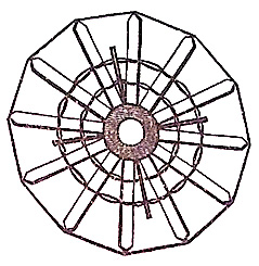 Простое неподвижное солнце