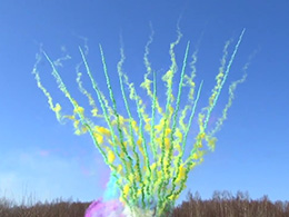 Дневные фейерверки