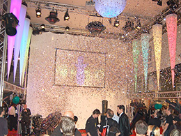 Потолочные (подвесные) конфетти-машины