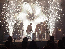 Сценические фонтаны