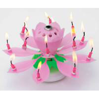 Фонтан настольный Р4815 "Большой лотос": фонтан, свечи и музыка